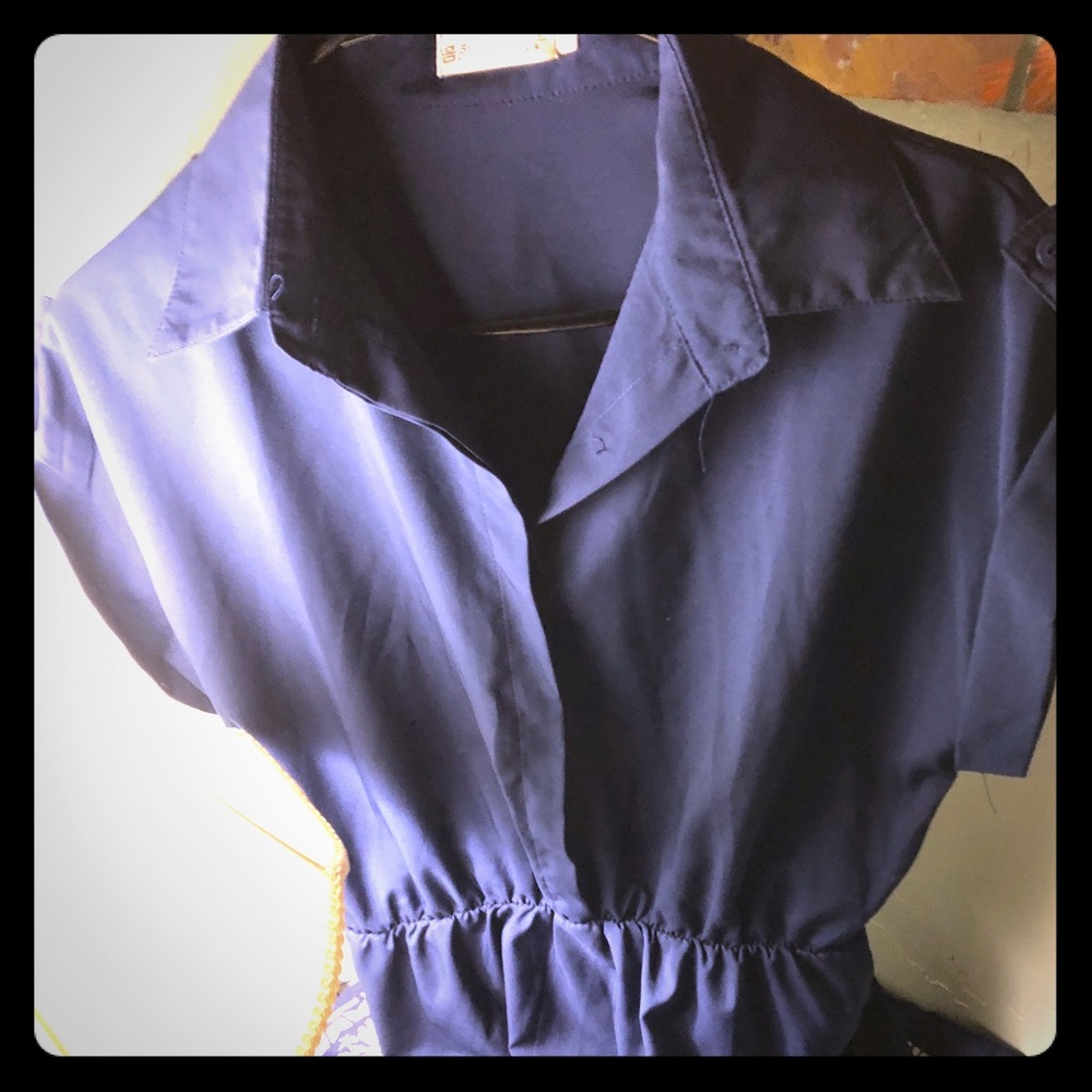 Dress shirt navy blue